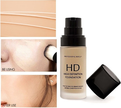 BLUEMERMAID New_Long lasting HD High coverage foundation matte finish Foundation(beige, 30 ml)