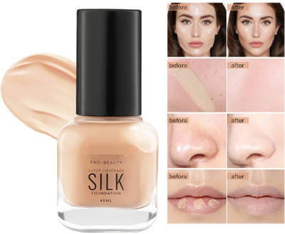 Yuency Super Stay 24H Full coverage Liquid  Foundation(NATURAL, 45 ml)