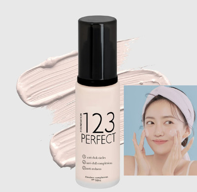 FLORERO LIGHTWEIGHT FLAWLESS PEFECT FOUNDATION Foundation(IVORY, 30 ml)