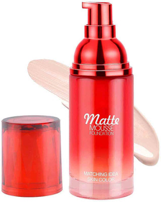 Emijun Hydrating Matte Mousse Foundation Concealer(IVORY, 60 ml)
