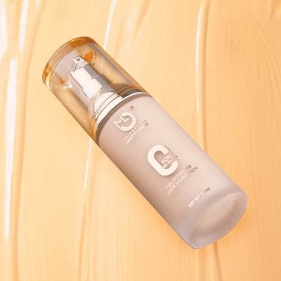 BLUEMERMAID Zero Pore Oil Control Full Coverage Matte  Foundation(BEIGE, 45 ml)