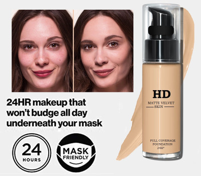 MYEONG Matte  Foundation(Honey Beige, 15 g)