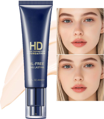 MYEONG Ultra Hd Cream Beige Full Coverage Foundation For Normal Skin Type Foundation(Beige, 40 ml)