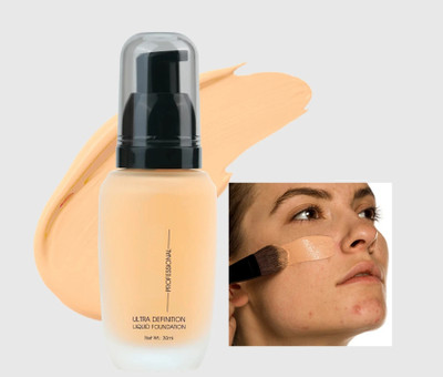 Yuency Lightweight & Long Lasting Full Coverage Foundation with Dewy Finish Foundation(NATURAL IVORY, 30 ml)