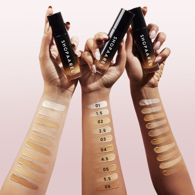 SHOPAAREL Liquid Foundation Full Coverage, Hyderdating Matte Finish for face make up (5.5) Foundation(5.5, 30 ml)