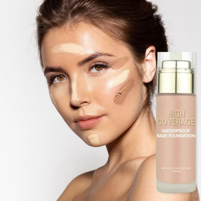 BLUST&FAMME Full Coverage Liquid Foundation Makeup Lightweight Waterproof Foundation x1 Foundation(beige, 60 ml)