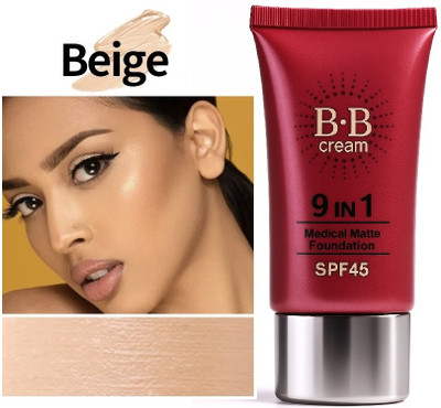 SEUNG BB 9 in 1 cream foundation with SPF 45 Foundation(Beige, 50 ml)