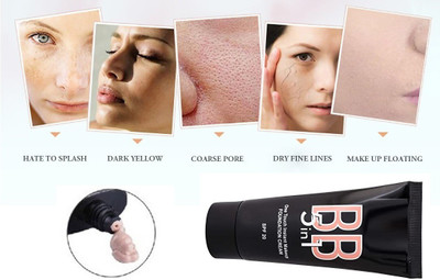 BLUEMERMAID HIGH COVERAGE BB FOUNDATION WITH SPF 20 Foundation(IVORY, 60 g)