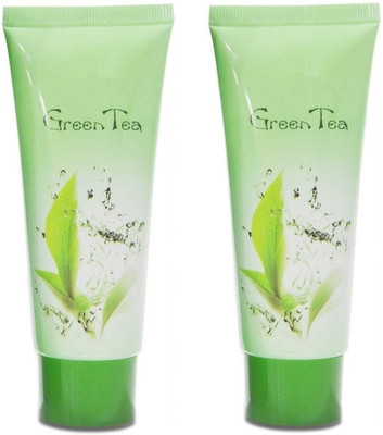 THTC Matte Foundation With Green Tea Extract Full Coverage Pack Of 2 Foundation(Light Beige, 120 ml)