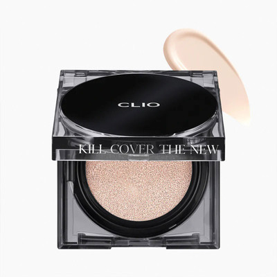 Clio KILL THE NEW FOUNWEAR CUSHION SPF 50+, PA+++ Foundation(2-BP LINGERIE, 30 g)