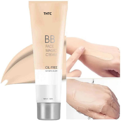 THTC Full Coverage Waterproof oil Free Matte Foundation1 Foundation(BEIGE, 60 ml)