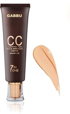 GABBU 7 IN ONE C.C FACE MIRACLE FOUNDATION CREAM  Foundation(beige, 60 ml)