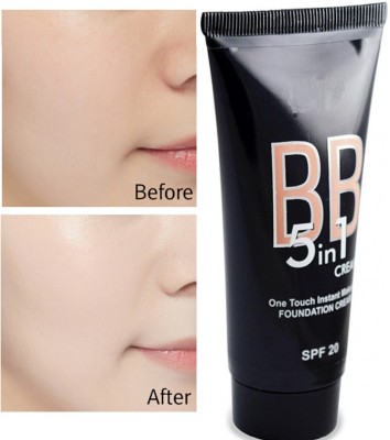 BLUEMERMAID BB Blemish Balm Cream Foundation For Face Makeup Foundation(BEIGE, 60 g)