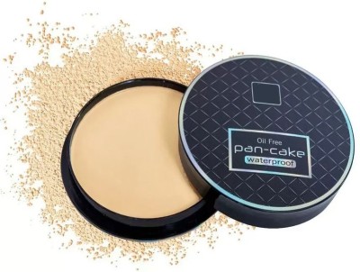 THTC Oil Control Waterproof Pan Cake Compact Powder Foundation(IVORY, 15 g)