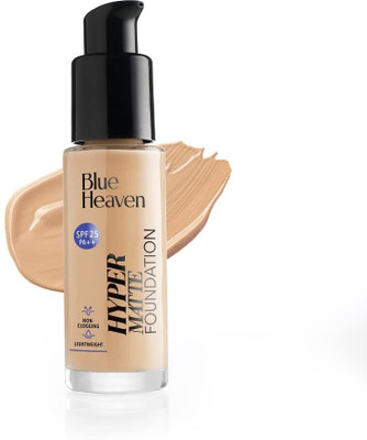 BLUE HEAVEN Hypermatte Foundation 30 ml Foundation(NATURAL SAND neutral + yellow, 30 ml)