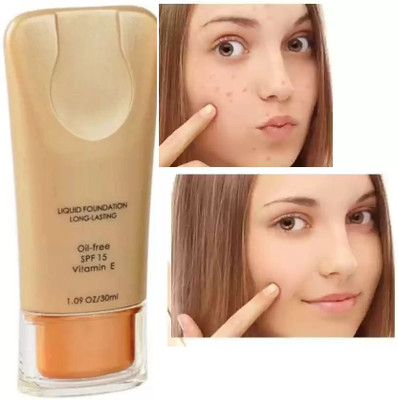 GABBU NORMAL TO OILY SKIN SUITABLE FOR ALL SKIN TYPE WATER PROOF FOUNDATION Foundation(ivory, 30 ml)
