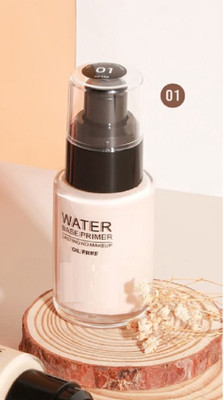 CATERINACHIARA Best Water Base Primer Full Coverage Long Lasting Liquid  Foundation(beige, 40 ml)