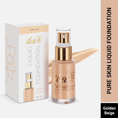 Iba Pure Skin Liquid  Foundation(Golden Beige, 30 ml)