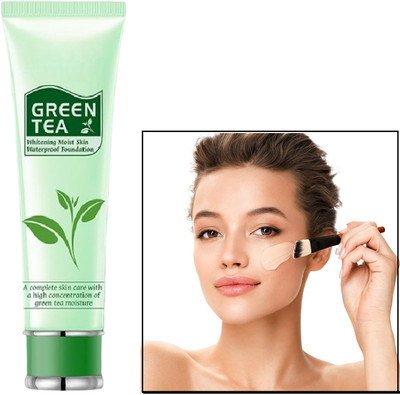 DARVING Matte Foundation With Green Tea Extract Full Coverage foundation Foundation(IVORY, 80 g)