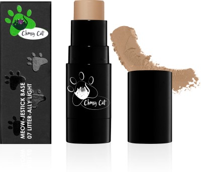 Clumsy Cat Litter-ally light Foundation Stick - Water Proof & Long Lasting  Foundation(Ivory beige Shade, 8 g)