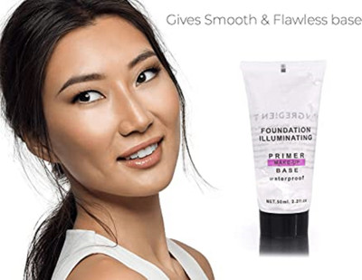 Facequet Finish Primer Foundation(White, 50 ml)