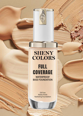 SHENY COLORS Matte Perfect Cover Liquid Full Coverage  Foundation(BEIGE, 45 ml)