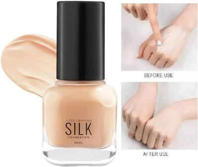DARYUE Oil Control Silk Texture Foundation Full Coverage  Foundation(BEIGE, 45 ml)