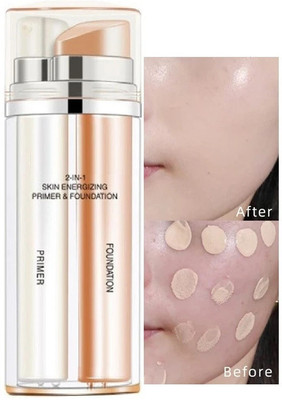 AEPRUY Best 2 in 1 Primer & Foundation for face make up  Foundation(BEIGE, 60 ml)