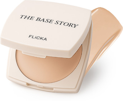 Flicka The Base Story - Creamy, For Face Makeup With SPF,02 Beige Foundation(Beige, 8.5 g)