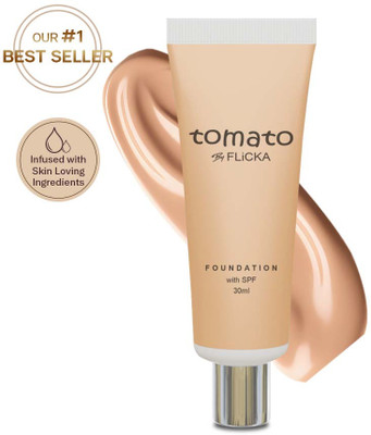 Flicka Foundation For Makeup, 03 , 30ml Foundation(Caramel, 30 ml)