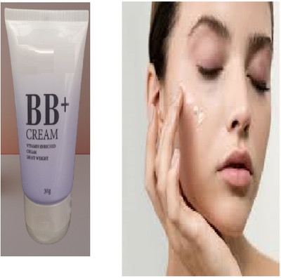 Luipui waterproof matte finish long lasting amazing bb cream for face glow pack of 1 Foundation(beige, 30 g)