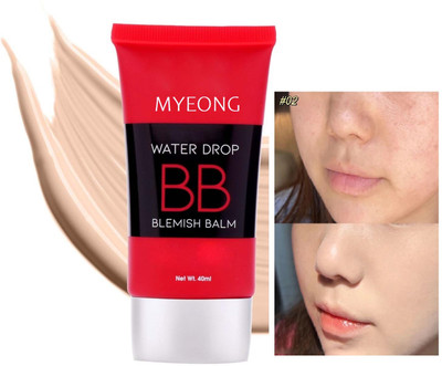 MYEONG BB Face Magic Cream Whitening Cover Up Liquid Full Coverage Cream Foundation(White Ivory, 40 g)