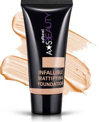 adbeni Infallible Mattifying Foundation SPF-15 | Long-Lasting Coverage, Flawless Finish Foundation(Shade-01, 0.5 ml)