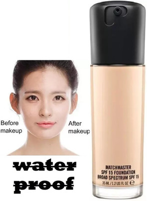 DARVING All Day Flawless Crystal  Foundation(Beige, 35 ml)