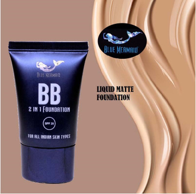 BLUEMERMAID FULL COVERAGE MATTE BB TUBE FOUNDATION Foundation(BEIGE, 30 ml)