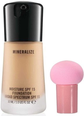 LOVE HUDA Waterproof Long Lasting Skin Buildable Coverage Matte Finish HD  Foundation(CREAM, 30 ml)