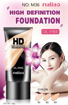 MALIO HD High Defination Foundation Oil Free Foundation(beige, 50 g)