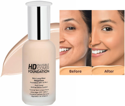 DARYUE Matte Liquid Foundation is the perfect base to achieve a photo-finish Foundation(ivory, 40 ml)