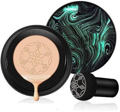 MURIEFY 3 in 1 CC and BB Water Proof Foundation Concealer Cream with Air Cushion Foundation(Beige, 30 g)