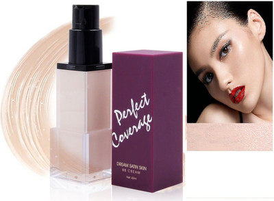 DARVING Liquid Foundation Deep Coverage All Day Flawless  Foundation(white ivory, 42 ml)