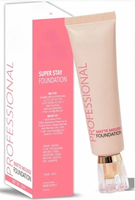 DARYUE FOUNDATION Matte Mousse Lightweight Waterproof Makeup Formula Foundation(ivory, 30 ml)