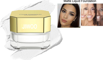 Jiwoo Waterproof Colour Changing Full High Coverage Matte Finish  Foundation(white, 60 ml)