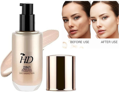 AFARAXIA Long lasting Instant Hydrating Light Weight foundation Foundation(Ivorey, 60 ml)