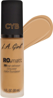 CYB Waterproof Matte Liquid Foundation with SPF 15 - Flawless Finish Foundation(Beige, 30 ml)
