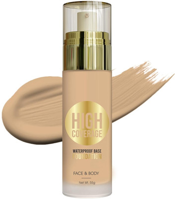 FLORERO High coverage creamy matte foundation Foundation(BEIGE, 55 g)