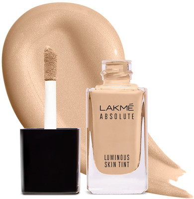 Lakmé Absolute Luminous Long-Lasting Skin Tint Foundation 23ml - Cool Ivory C100 Foundation(Beige, 23 ml)