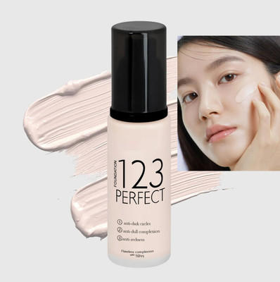 FLORERO Lightweight anti redness foundation for perfect look Foundation(IVORY, 30 ml)