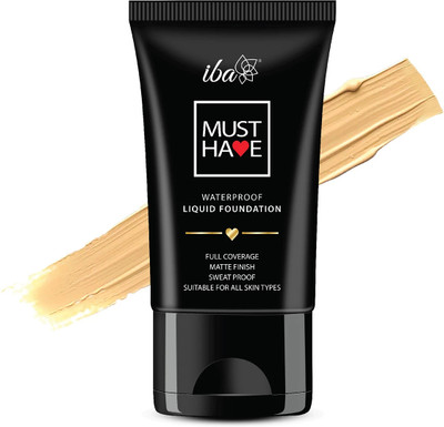 Iba Must Have Waterproof Liquid Foundation - Cool Vanilla Foundation(Cool Vanilla, 30 ml)