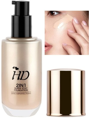 DARYUE Full Coverage HD Super Smooth Cream  Foundation(BEIGE, 60 ml)