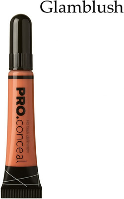glamblush PRO Conceal HD High Definition Concealer – Orange Corrector | Full Coverage Foundation(milti, 8 g)